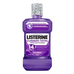 Listerine enjuague Bucal Cuidado Total Frasco X 500 Ml 