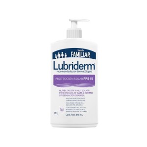 Lubriderm Crema Corporal Protección Solar FPS 15 Frasco con Válvula X 946 ML