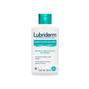 Lubriderm Piel Sensible Hipoalergénica Frasco X 120 Ml 