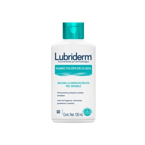 Lubriderm Piel Sensible Hipoalergénica Frasco X 120 Ml 