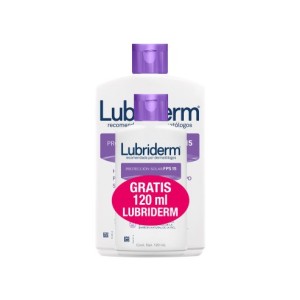 Lubriderm Crema corporal Protección solar FPS 15 Oferta 400 + 120 ML
