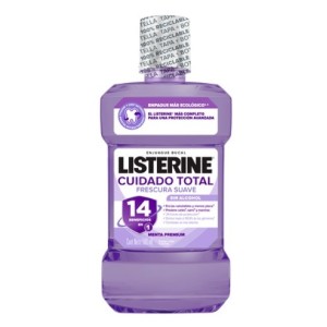 Listerine Enjuague Cuidado Total Frescura Suave Sin Alcohol 500 Ml Listerine Enjuague Cuidado Total Frescura Suave Sin Alcohol 500 Ml