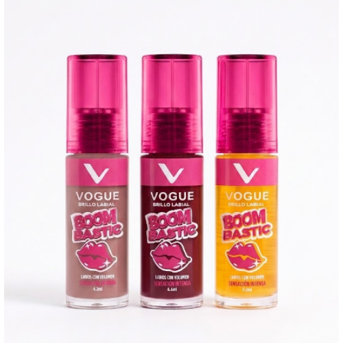 Brillo Labial Vogue Boombastic Surtido X 6.8 Ml Brillo Labial Vogue Boombastic Surtido X 6.8 Ml