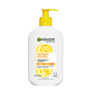 Crema Limpiadora Garnier Anti Manchas Vitamina C  X250ml