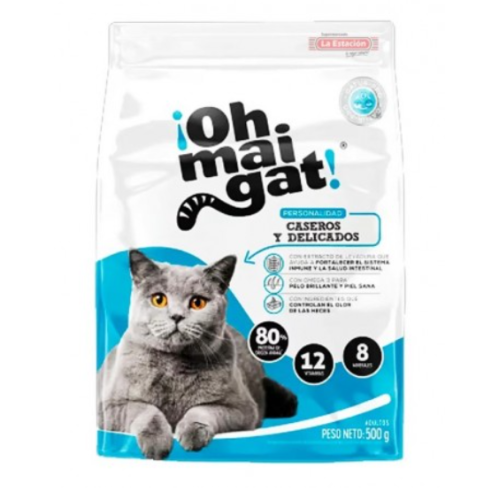 Oh Mai Gat para Gatos Caseros y Delicados azul 500g