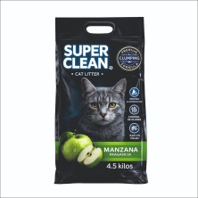 Super Clean Arena Para Gatos Manzana X4.5K