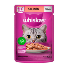 Whiskas Comida Humeda Adulto Sabor Salmón X 85g