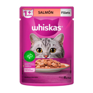 Whiskas Comida Humeda Adulto Sabor Salmón X 85g Whiskas Comida Humeda Adulto Sabor Salmón X 85g