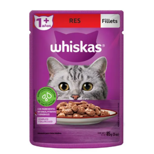 Whiskas Comida Humeda Adulto Sabor Atún X 85g