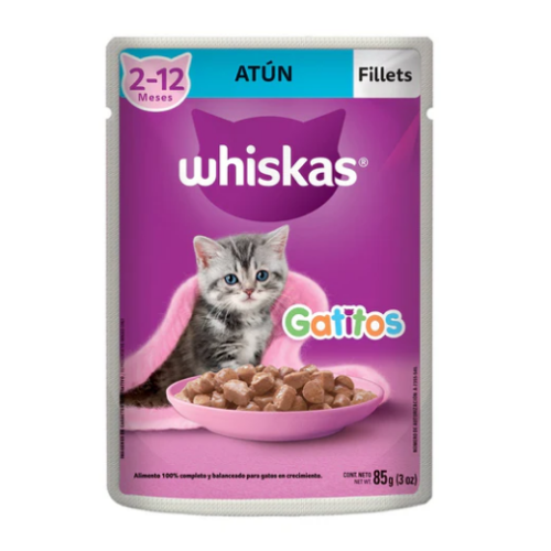 Whiskas Comida Humeda Gatitos Sabor Atún X 85g Whiskas Comida Humeda Gatitos Sabor Atún X 85g