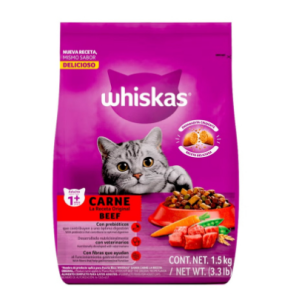 Whiskas Comida Para Gatos Sabor Carne X 500mg