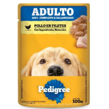 Pedigree Adulto Pollo en Filete X 100g