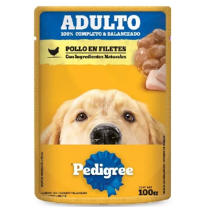 Pedigree Adulto Pollo en Filete X 100g