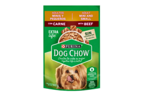 Dog Chow Adultos Minis y Pequeños Carne X100g