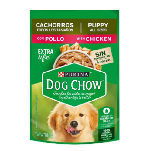 Dog Chow Cachorros Pollo X 100gr