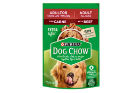 Dog Chow Adultos Todos Los Tamaños Carne X 100 Gr