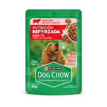  Dog Chow Adulto Carne con Arroz X 85 Gr