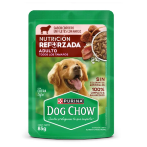 Dog Chow Adulto Cordero con Arroz X 85 Gr