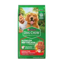Dog Chow Adulto Medianos y Grandes Carnes y Pollo  X 475 Gr