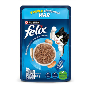 Felix Paté Triple Delicious X 85 Gr
