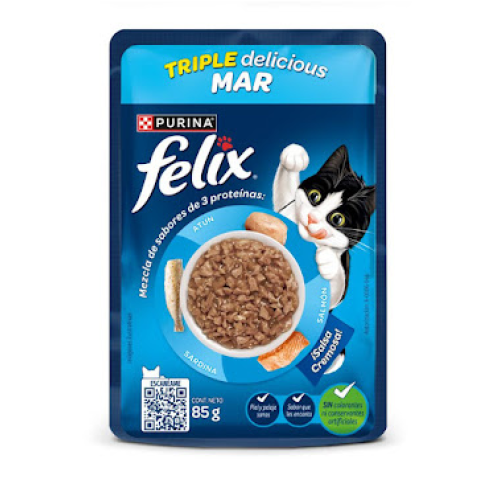 Felix Paté Triple Delicious X 85 Gr