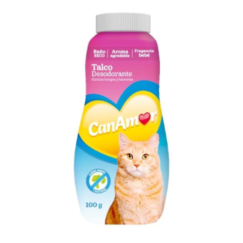 Canamor Talco Desodorante Para Gatos 100g