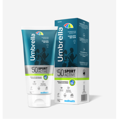 Umbrella Sport Active SPF 50 Tubo X 170 Gramos