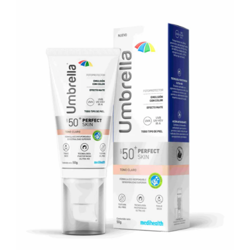 Umbrella Perfect Skin Tono Claro SPF 50 Tubo X 50 Gramos
