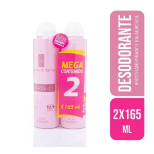 Elizabeth arden desodorante aerosol classic Oferta 2 Unidades (165 Ml)