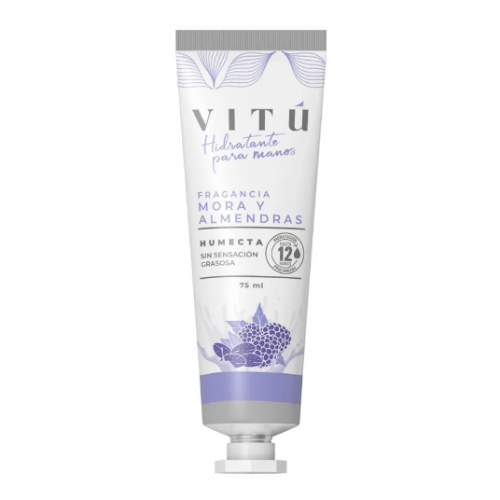 Vitú Loción Hidratante Para Manos Mora y Almendras X 75ml