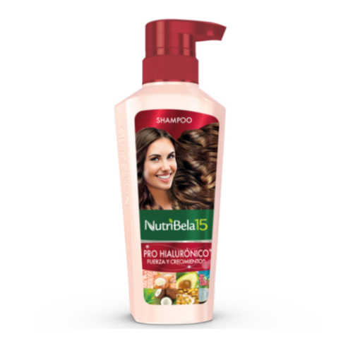 Shampoo Nutribela 15 Pro Hialurónico x 200 Ml