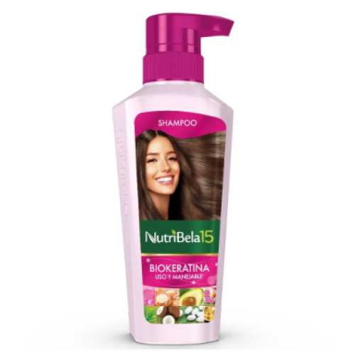 Shampoo Nutribela 15 Biokeratina Frasco X 200 Ml