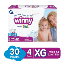Winny Ultra Sec Etapa 4 Paquete 30 Unidades (MAXIMO 3 X CLIENTE)