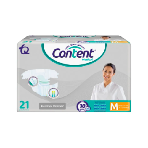 Content Medical Talla M Paquete X 21 Unidades 