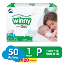 Winny Ultratrim Sec etapa 1 Paquete X 50 Unidades  (MAXIMO 3 X CLIENTE)