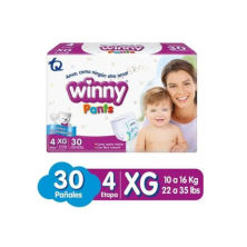 Winny Pants Pañales Etapa 4 Paquete X 30 Unidades  (MAXIMO 3 X CLIENTE)