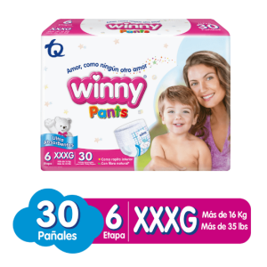 Pañales Winny pants Etapa 6 X 30 Unidades  (MAXIMO 3 X CLIENTE)