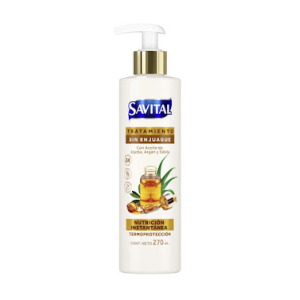 Savital Tratamiento Nutrición Y Brillo Con Aceite De Jojoba X 270ml