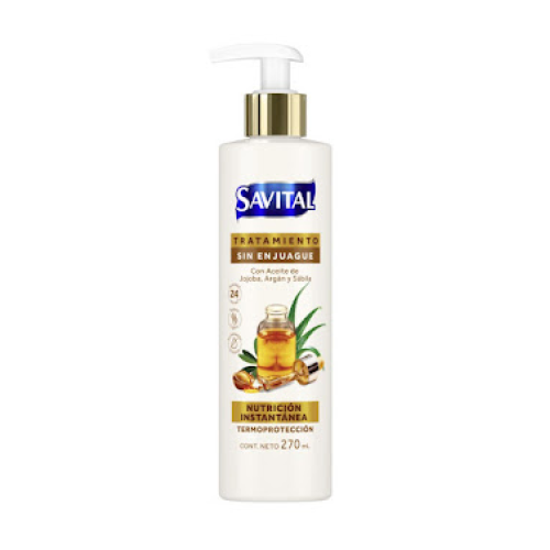 Savital Tratamiento Nutrición Y Brillo Con Aceite De Jojoba X 270ml
