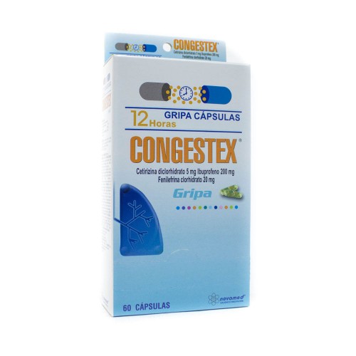 Congestex Gripa Caja X 60 Cápsulas 