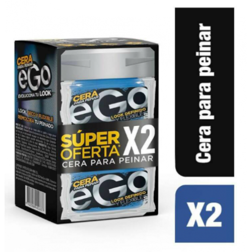 Cera para peinar Ego Oferta 2 Potes X 160 Ml 