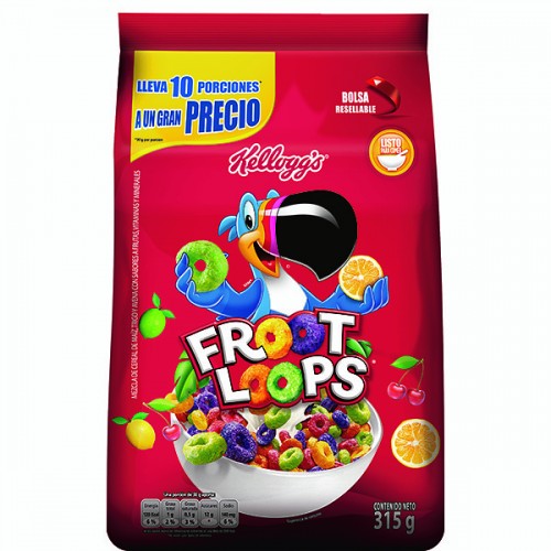 Froot-loops Bolsa X 315 Gramos 