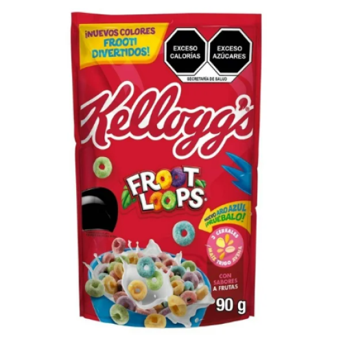 Kellogg Cereal Froot Loops X 90 Gramos