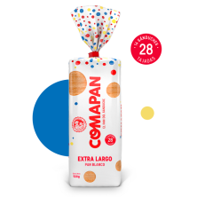 Pan tajado Extra largo Bolsa X 520 Gramos 