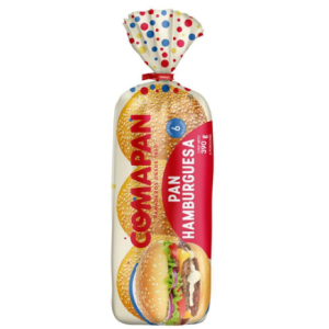 pan hamburguesa x380gr x6 und