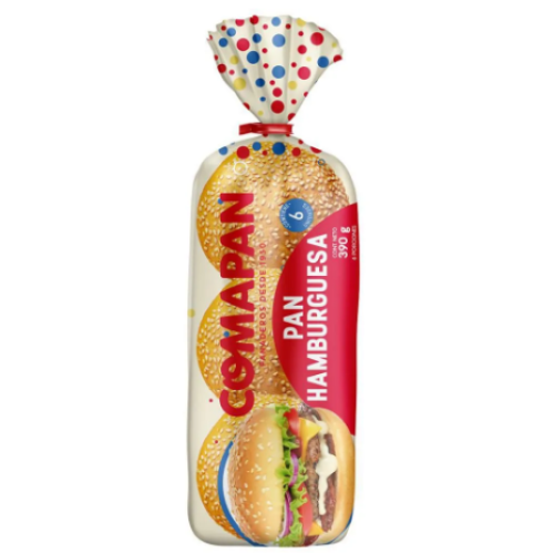 pan hamburguesa x380gr x6 und