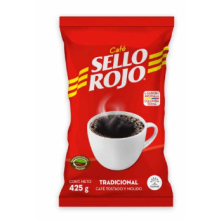 Café Sello rojo Tradicional Bolsa X 425 Gramos
