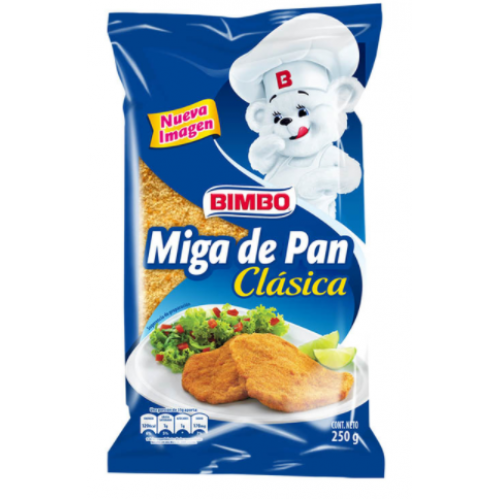 Miga de Pan Clásica Bimbo Paquete X 250 Gramos 