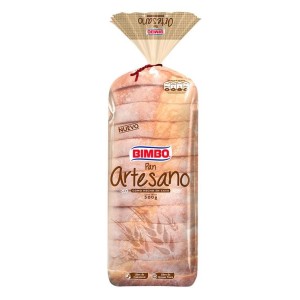 Pan Bimbo Artesano Paquete X 500 Gramos 