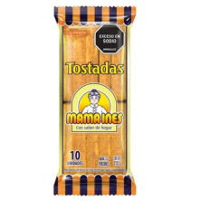 mama ines tostada mantequilla x 10 unidades